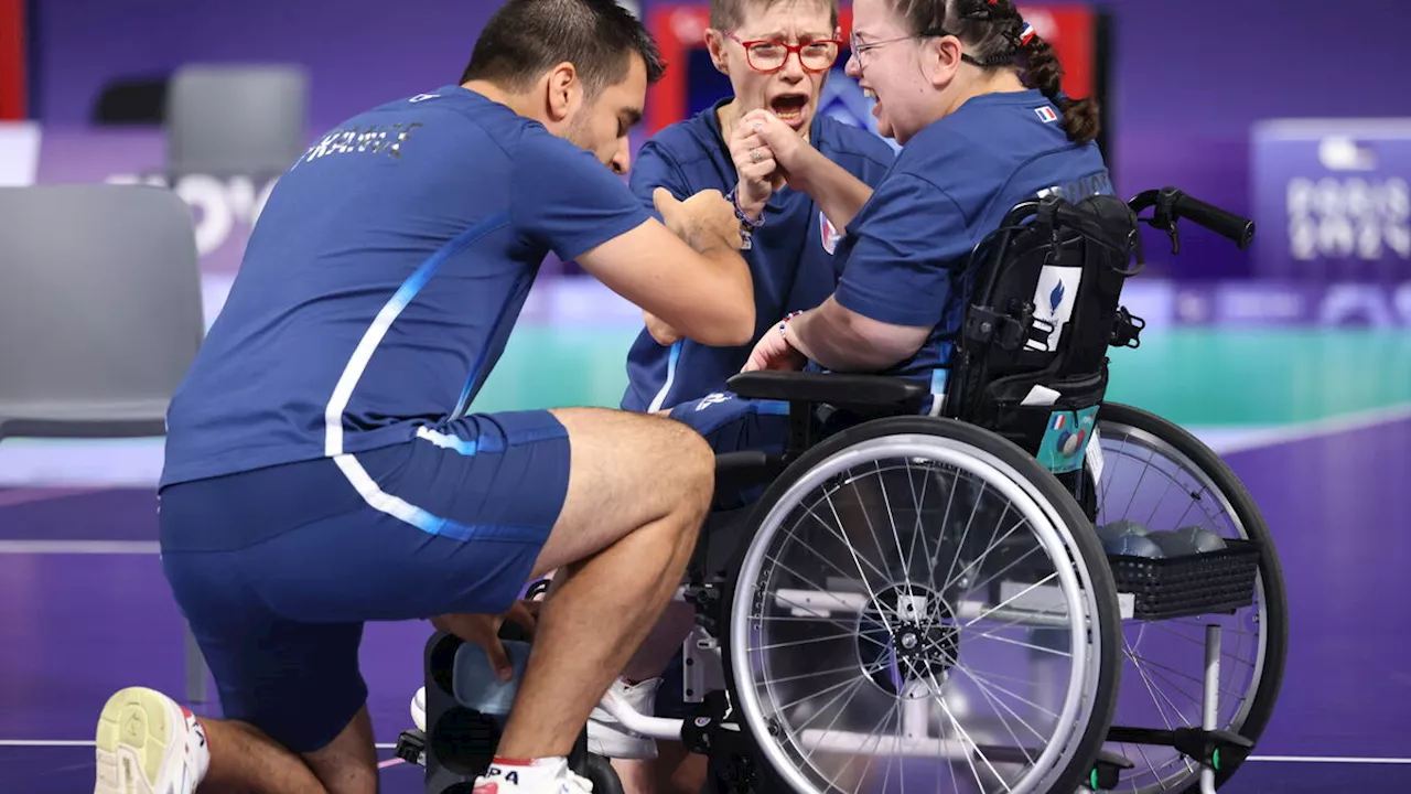 Jeux paralympiques : Aurélie Aubert sacrée championne olympique en boccia