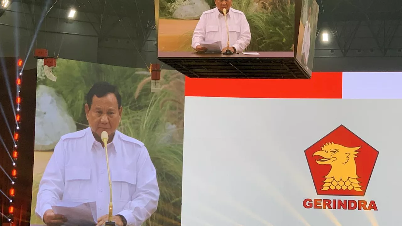 6 Pernyataan Prabowo di Rapimnas Gerindra, Singgung Pilkada, Omon-Omon, hingga Salam dari Megawati