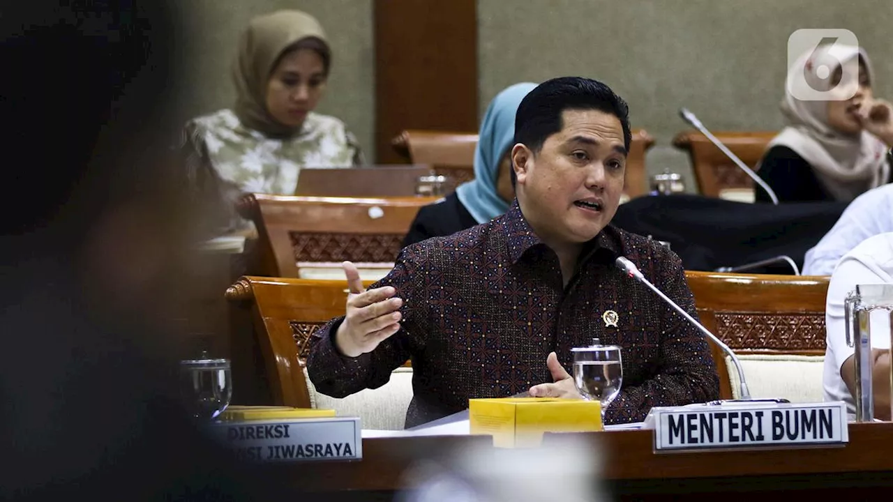 Erick Thohir Ucapkan Terima Kasih ke Jokowi dan DPR, Ini Penyebabnya