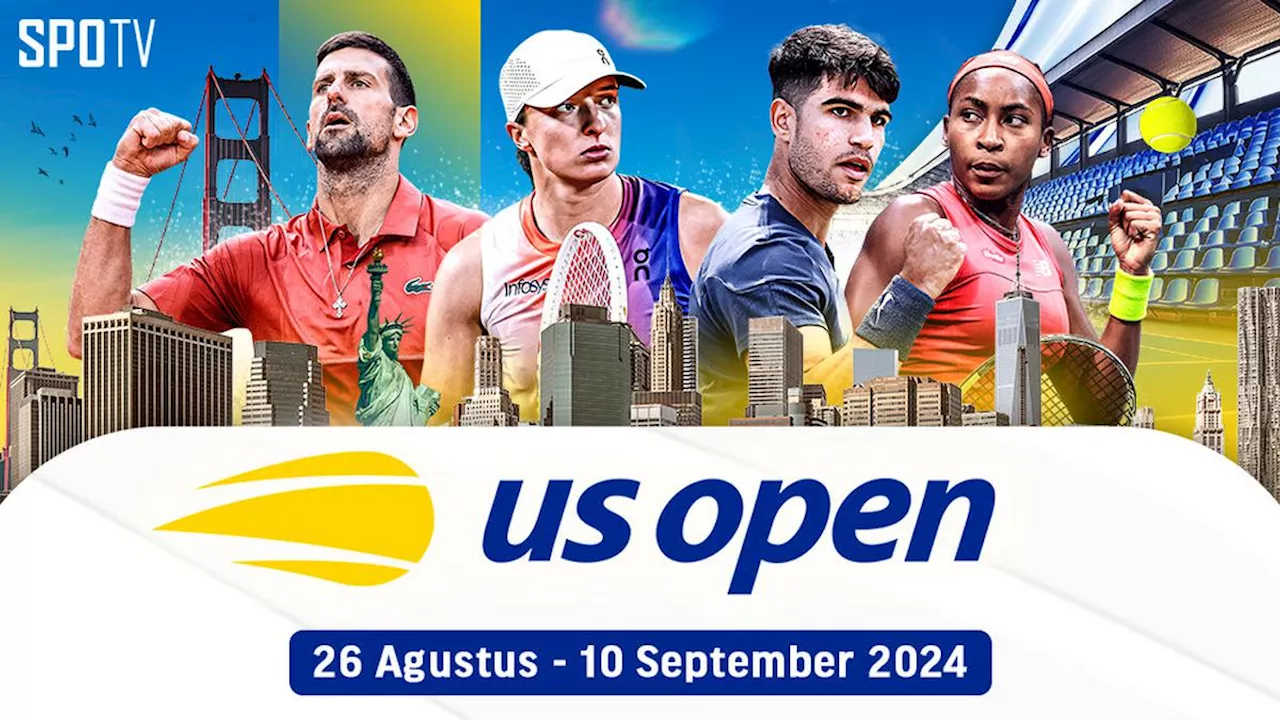 Link Siaran Langsung US Open 2024 Babak Final di Vidio, 3-8 September 2024