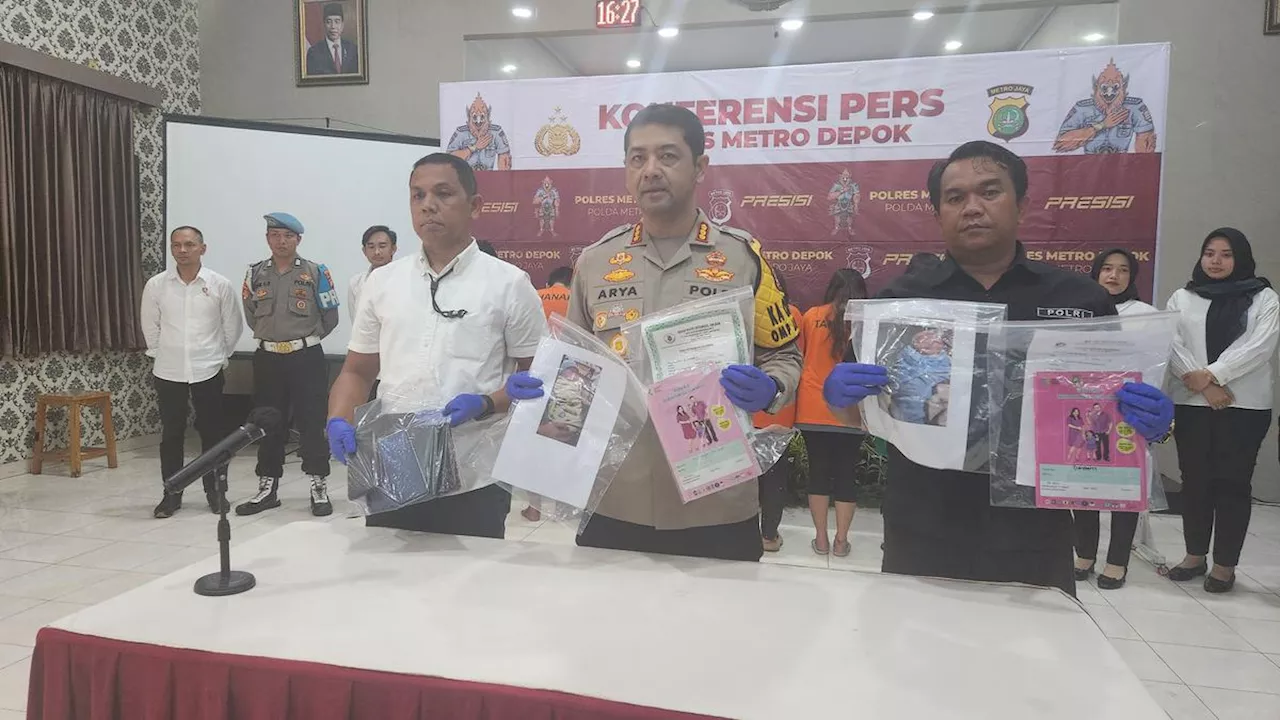 Polisi Duga Sindikat Perdagangan Bayi di Depok Jual Korban ke Warga Asing