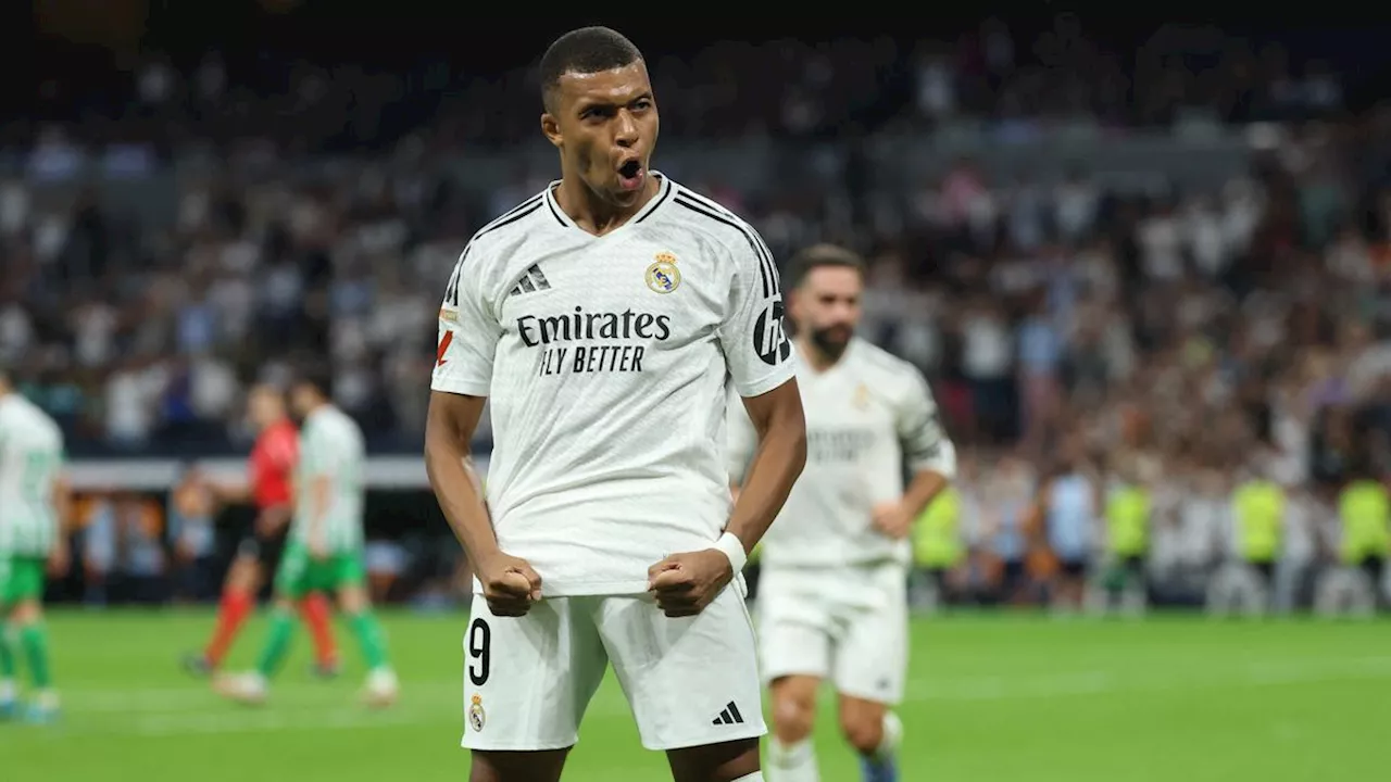 Real Madrid Vs Real Betis: Mbappe Cetak Brace, Los Blancos Berjaya