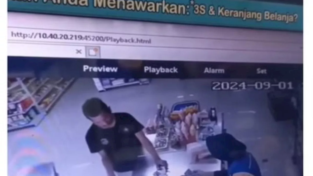 Viral Video Wanita di Minimarket Dipukul dan Hijabnya Ditarik sampai Terlepas oleh Pria yang Diduga Suaminya