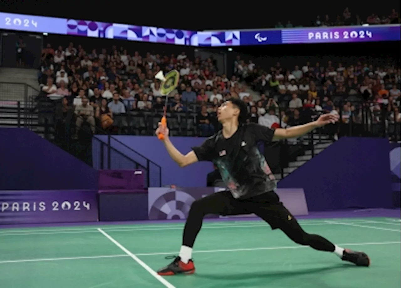 Hopes dashed for all-Malaysian badminton final, Muhammad Fareez to now battle for bronze at Paris Paralympics