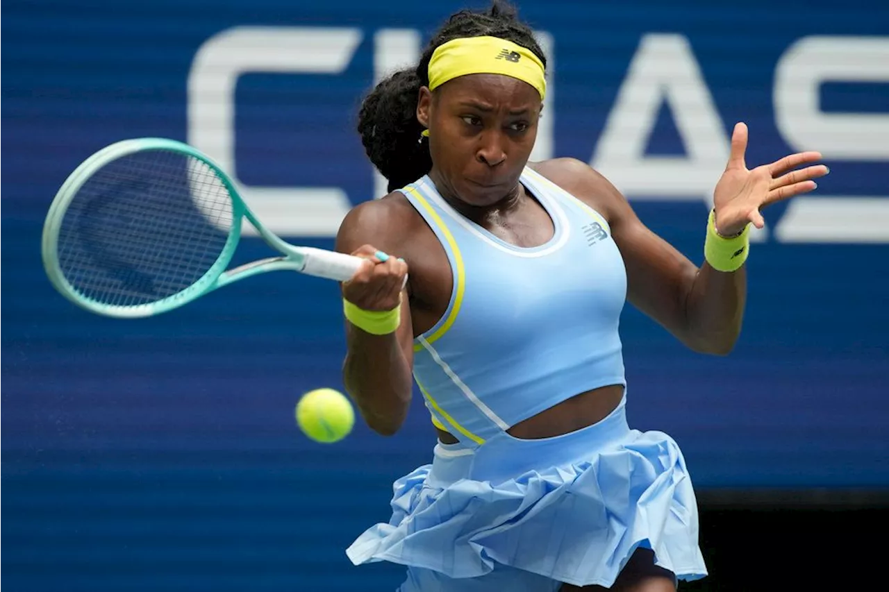 Gauff loses at U.S. Open to Navarro, ends title defense with 19 double-faults