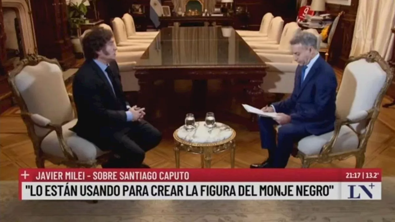 La camiseta que apareció en el despecho de Javier Milei y sorprendió a todos