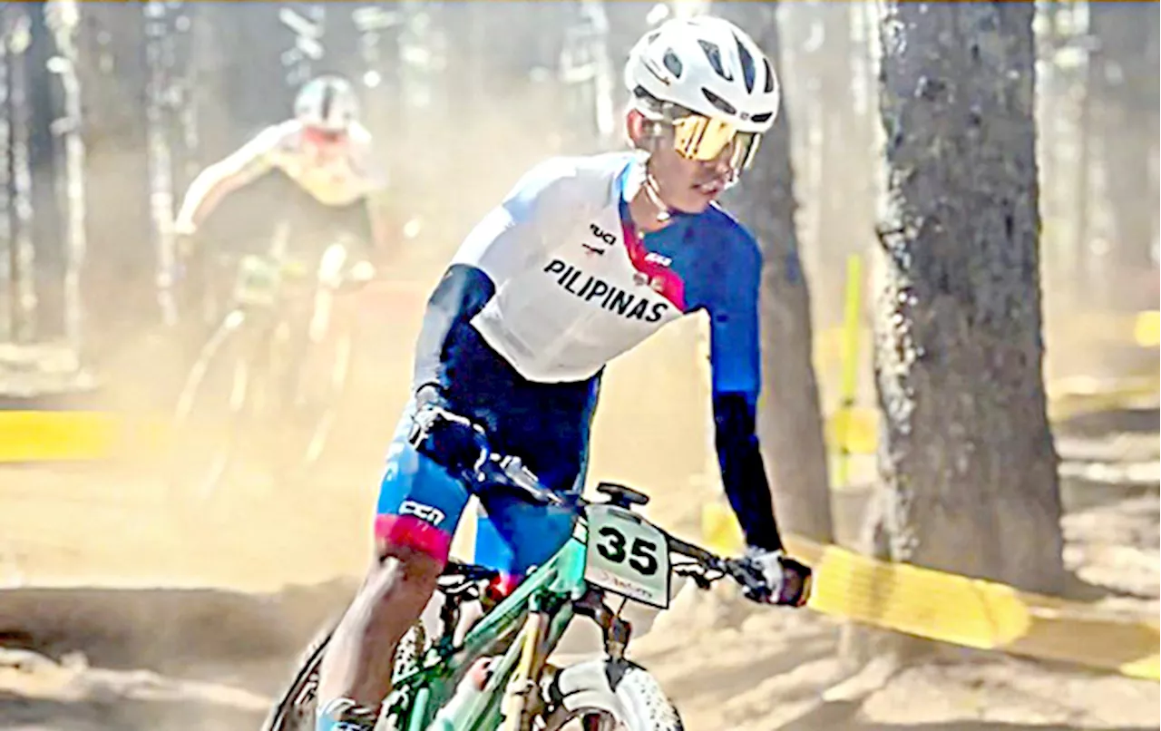 Lone Filipino rider defies odds at UCI World MTB