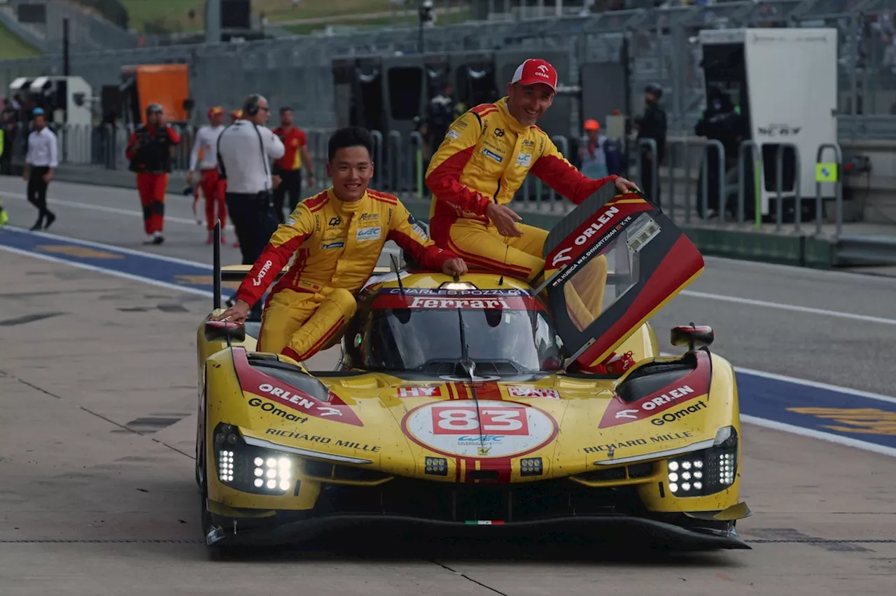 WEC COTA: Ferrari AF Corse sneaks past Toyota for win