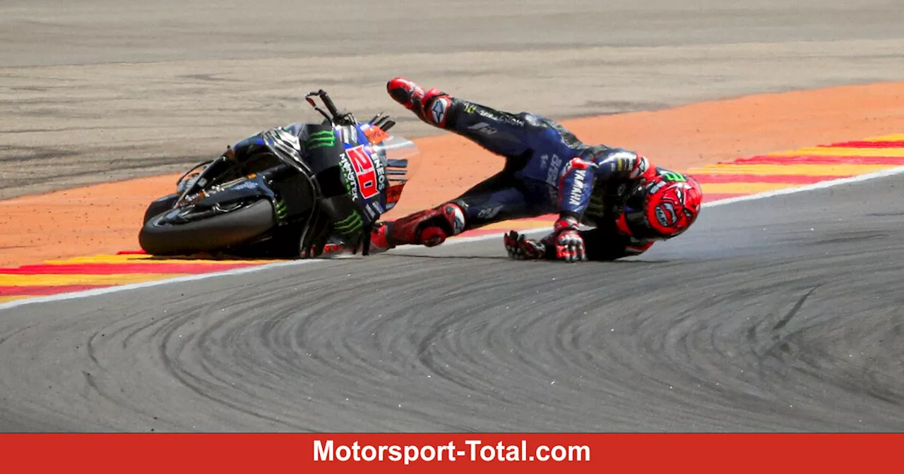  Neuer Asphalt in Aragon betont die Yamaha-Schwächen