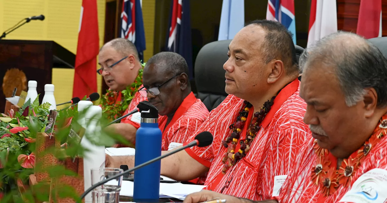 Pacific leaders’ summit erases mention of Taiwan after Chinese anger