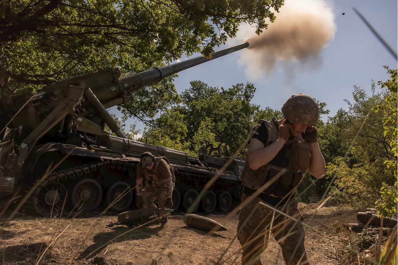 Ukrainian Drone Showers Russian Positions With 'Molten Thermite': Video