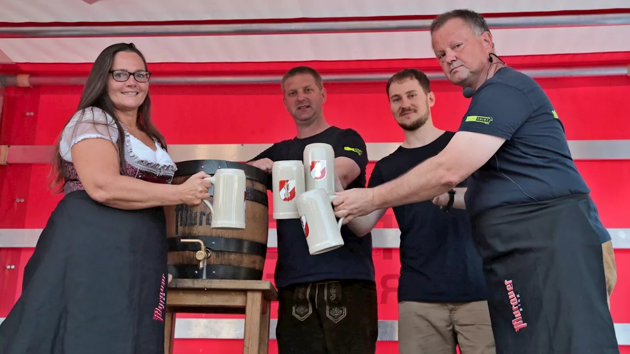 „O'zapft is!“ beim Maria Anzbacher Festbieranstich