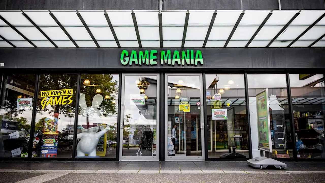 Game Mania vraagt faillissement aan, winkels vanaf morgen dicht