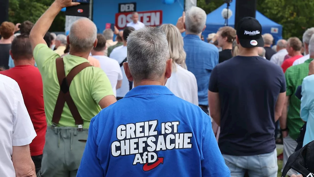 Erfolglos im Wahlkreis Greiz II: AfD-Landeschef Björn Höcke verpasst Direktmandat