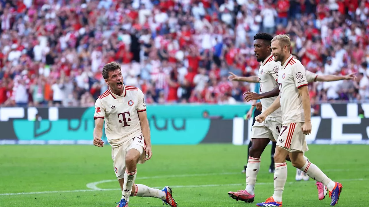 Sogar Neuer rennt nach vorne: Thomas Müller kommt, trifft und der FC Bayern siegt