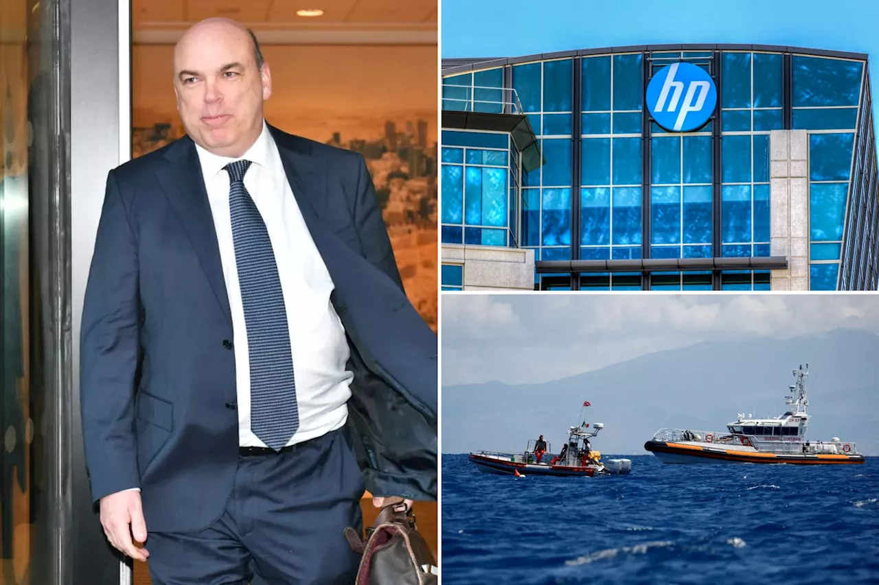 HP to continue $4B damages case against Mike Lynch, who died when his yacht sank off Italian coast