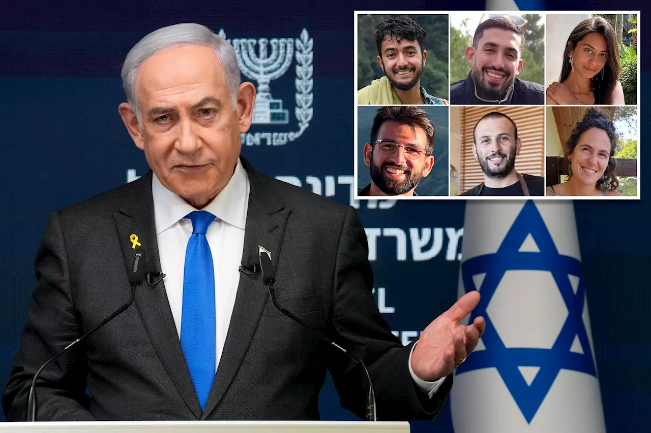 Netanyahu issues apology to families of six Israeli hostages slain by Hamas in Gaza