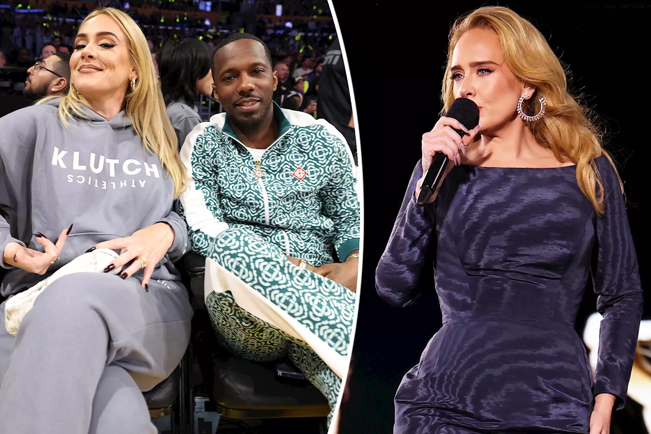 Adele cries as she announces 'incredibly long' break from music after Rich Paul engagement