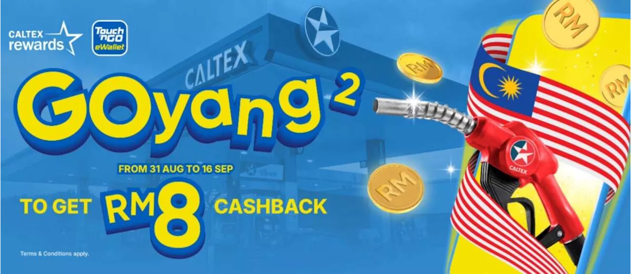 GOyang-GOyang Merdeka with Caltex Rewards and TnG eWallet for RM8 cashback