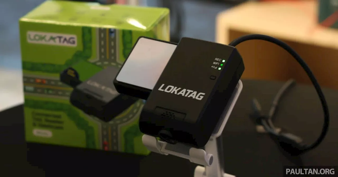 Lokatag Pro integrated TnG SmartTag + dashcam device with Loka app launched in Malaysia