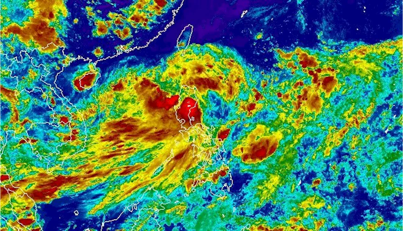 Tropical Storm Enteng moves over Quirino after Aurora landfall