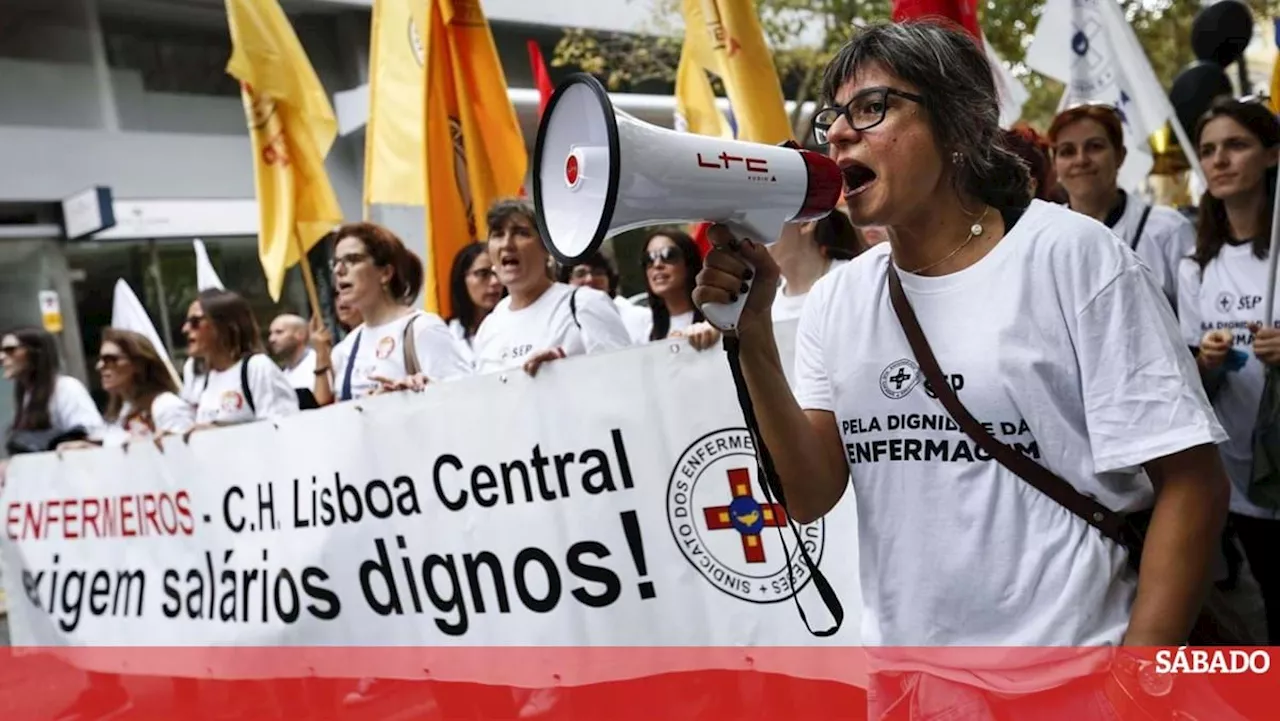 Enfermeiros de Lisboa, Porto e Coimbra iniciam hoje greve parcial por tempo indeterminado