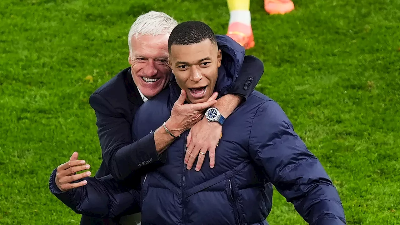 Equipe de France: Deschamps salue l'efficacité retrouvée de Mbappé