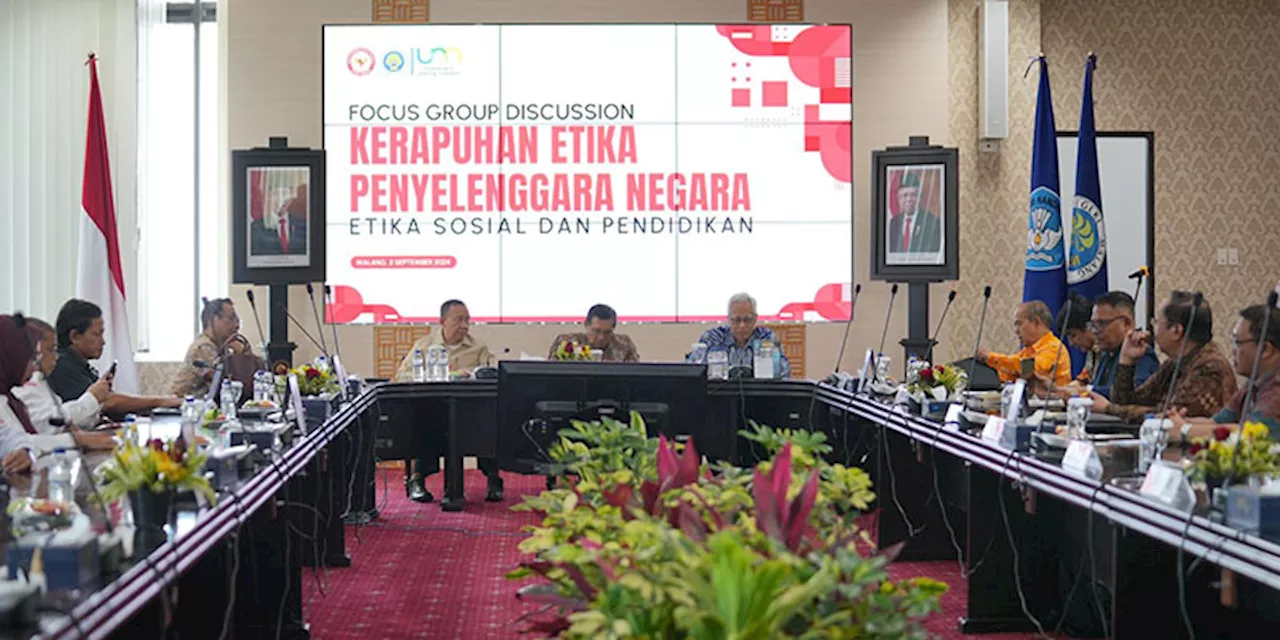 Butuh Reformasi Institusi Pendidikan untuk Tingkatkan Etika Penyelenggara Negara