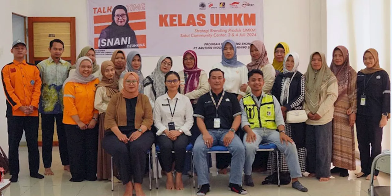 Kembangkan UMKM Desa, Arutmin Gelar Pelatihan Strategi Branding Produk