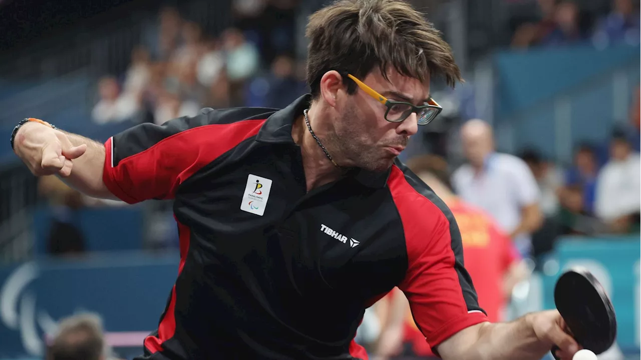 JP Paris 2024 : Marc Ledoux éliminé au bout de 12 minutes en tennis de table