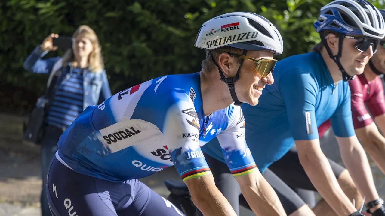 Remco Evenepoel en équipier de luxe au Tour de Grande-Bretagne ? 'J’ai été malade, je dois souffrir en vue des Mondiaux'