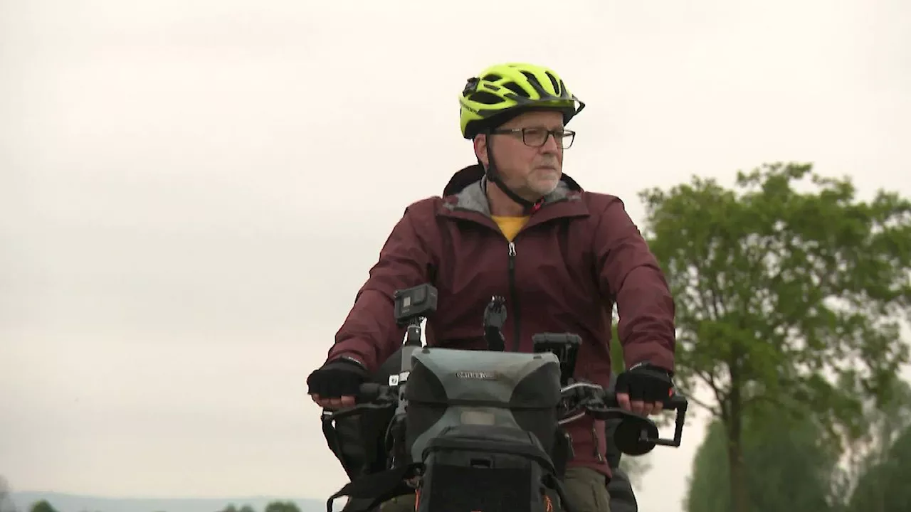 Mann (64) reist mit dem E-Bike 25.000 Kilometer durch Europa