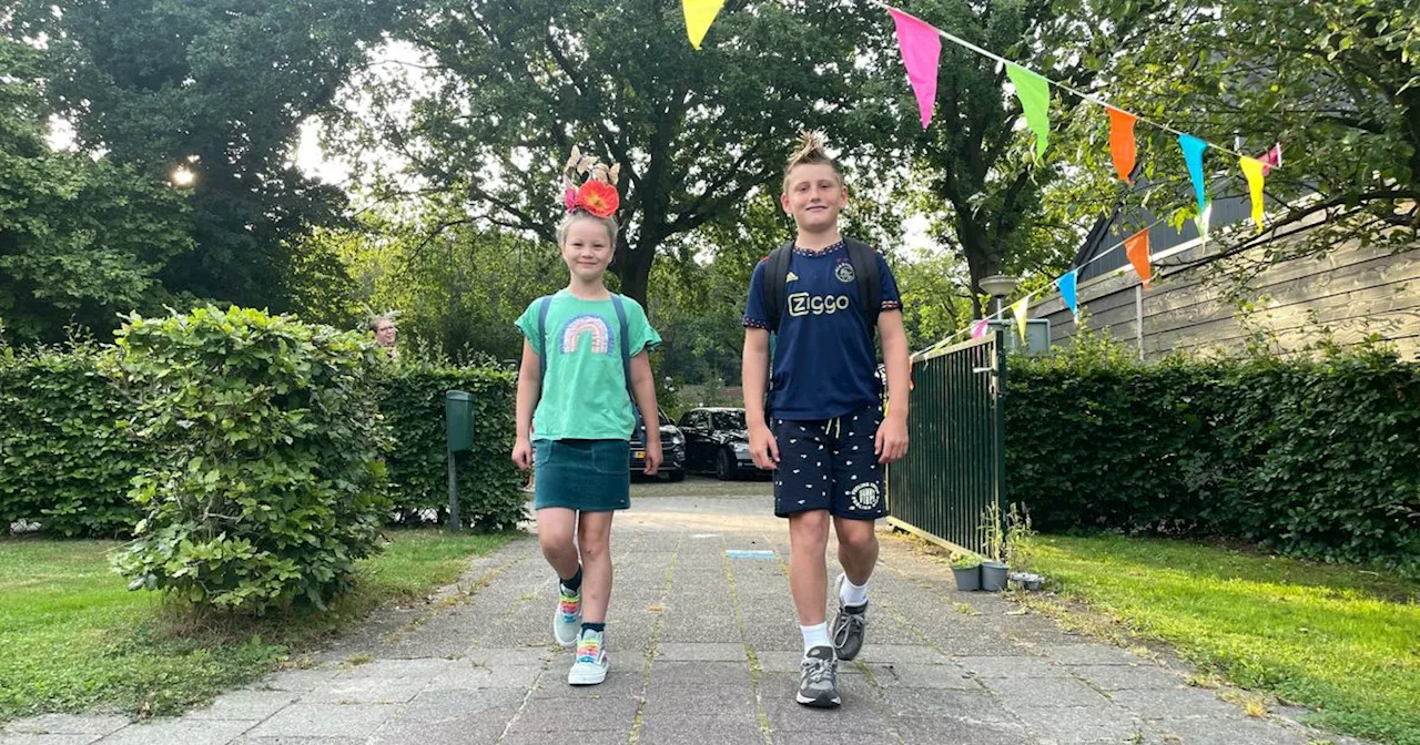 Vrolijke start schooljaar in Echten, school heeft weer toekomst