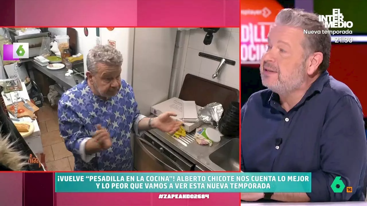 Alberto Chicote, sobre la novena temporada de 'Pesadilla en la cocina': 'Ha habido cositas de ten