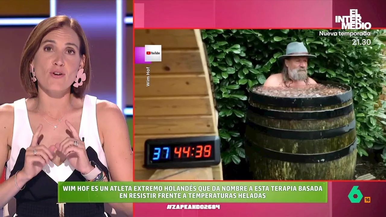 Boticaria García explica en Zapeando en qué consiste el método Wim Hof: 'No se pueden confirmar los efect