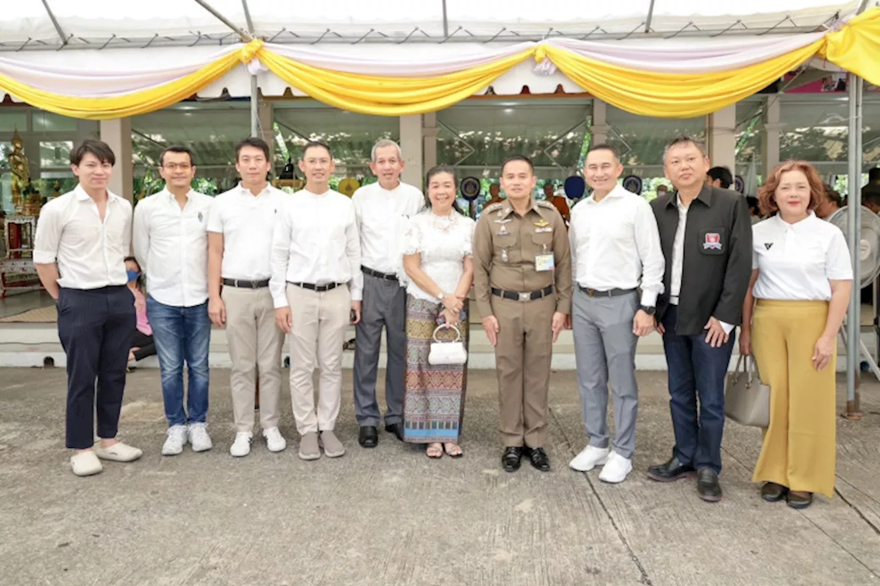 สน.วังทองหลาง ครบรอบ 30 ปี ถือฤกษ์ดีจัดพิธีเททองหล่อพระพุทธชยันตี ปางสมาธิ พระพุทธรูปประจำหน่วย เสริมสิริมงคล