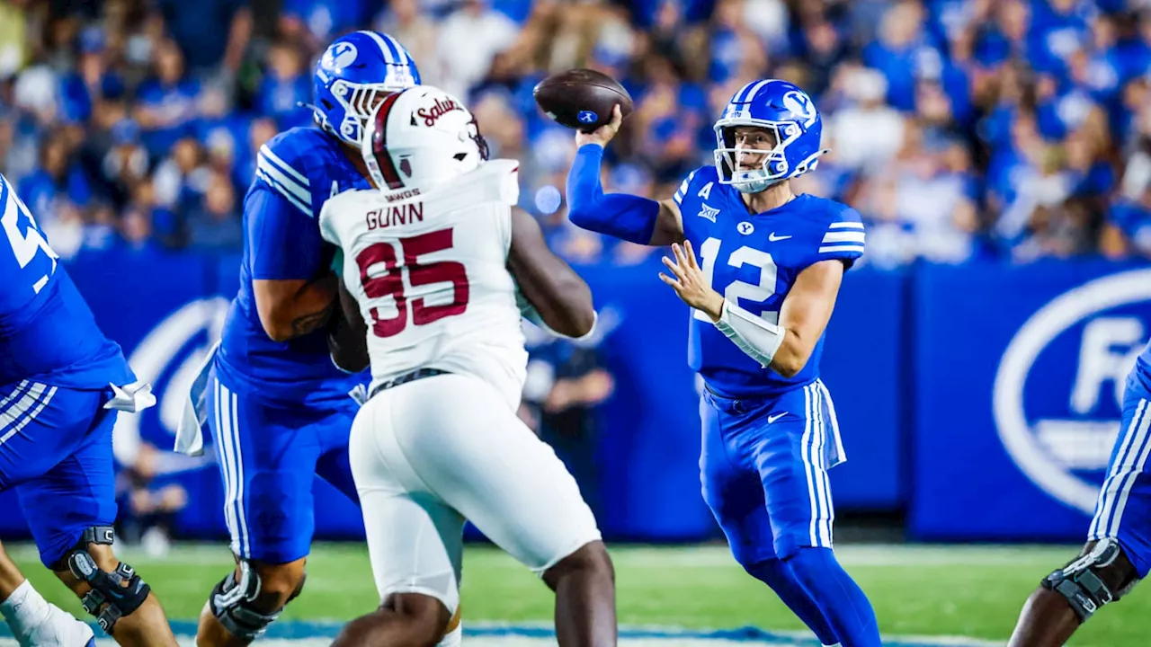 BYU Football Releases the Depth Chart for SMU