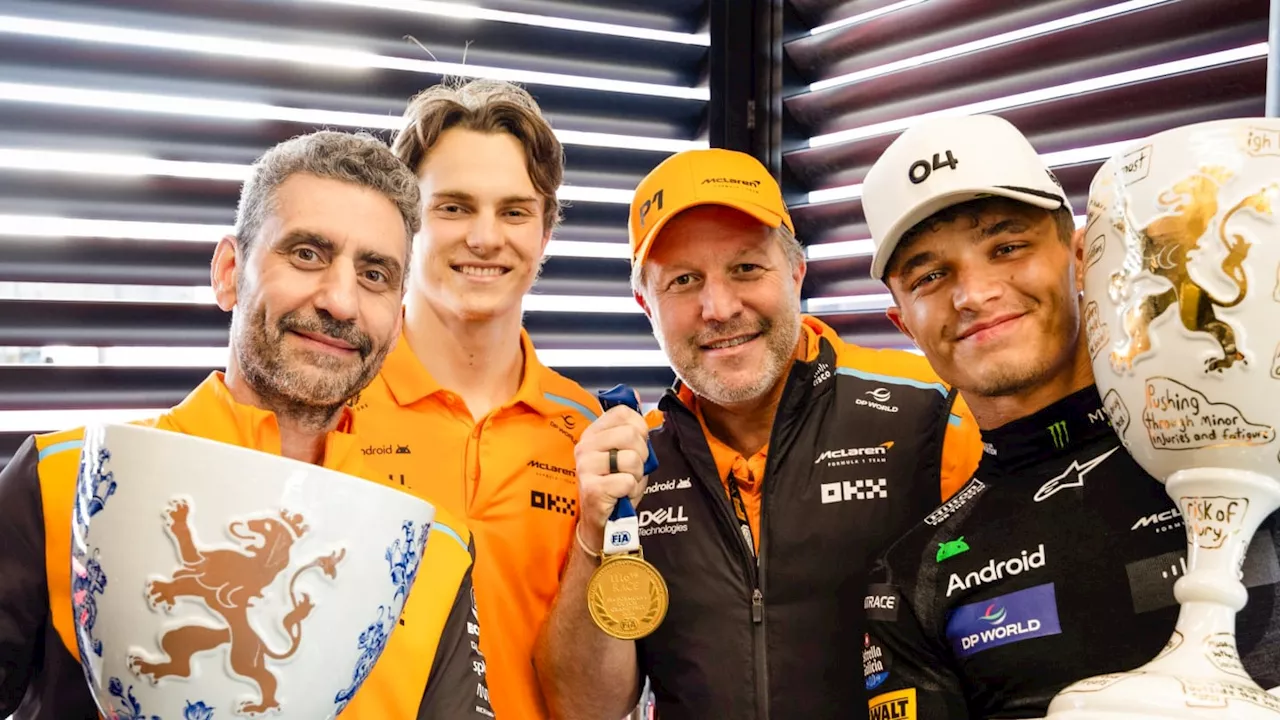 McLaren Team Principal Delivers Verdict On Close Lando Norris And Oscar Piastri Battles