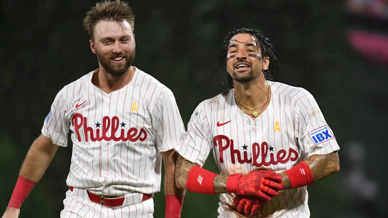 Philadelphia Phillies Outfielder Ties Team History with Late-Game Heroics