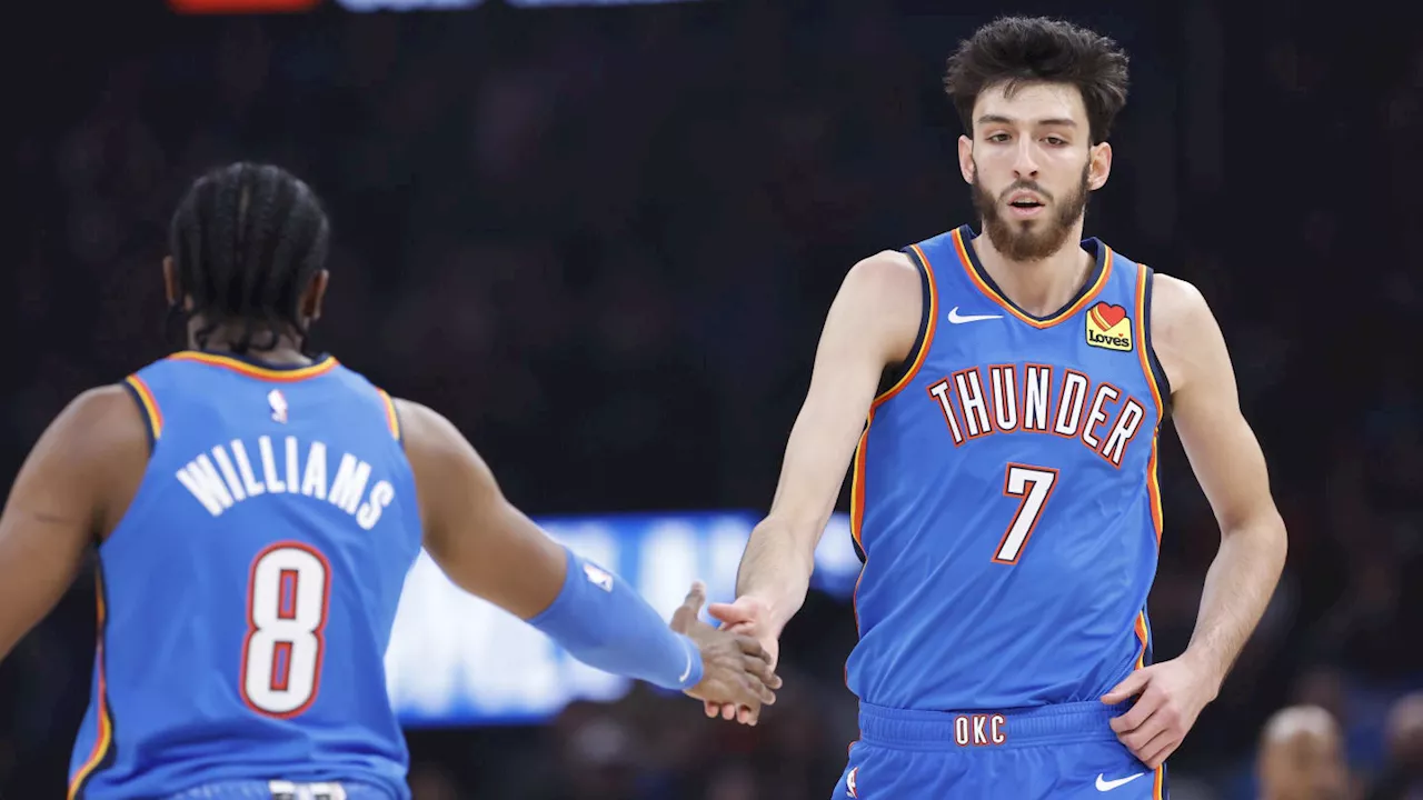 Two OKC Thunder Players Land in Top 10 of The Athletic's '24 Under 24' List