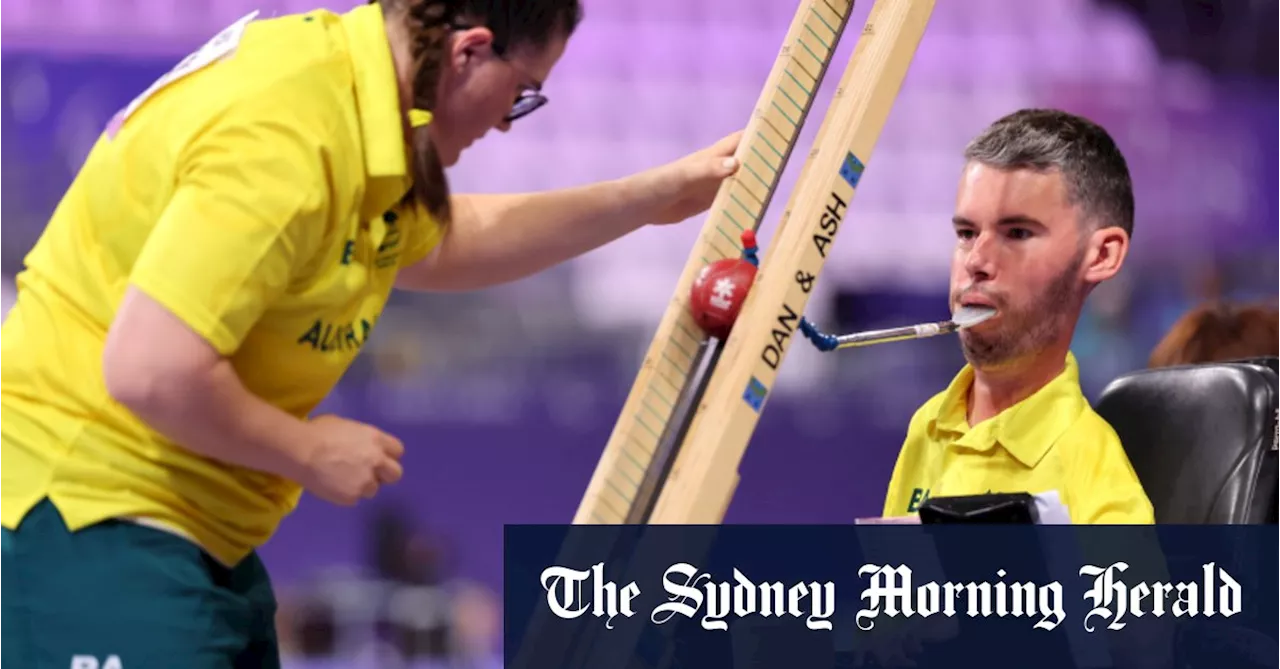 Double silver for Michel and Leeson on historic day for Australian boccia