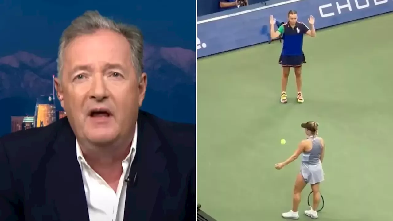 Piers Morgan slams US Open star for 'disgusting' incident with ball girl after youngster 'humiliated'