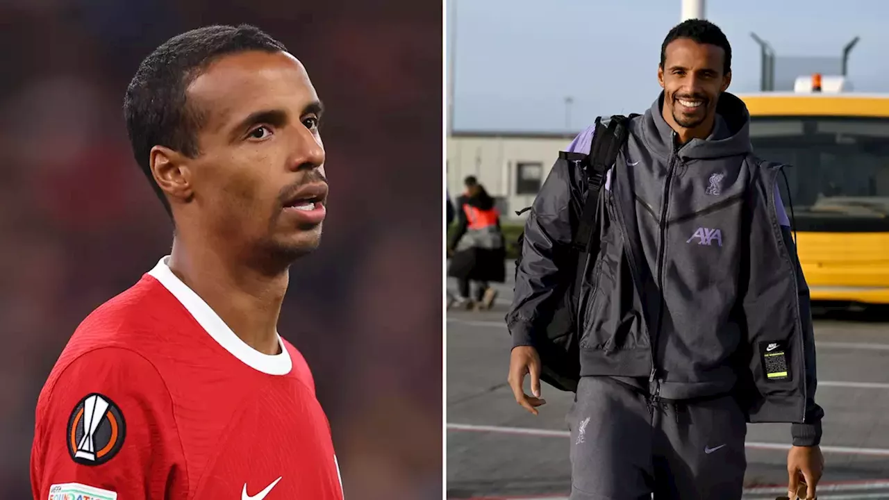 Sky Sports reporter claims former Liverpool defender Joel Matip could make shock return to Premier League