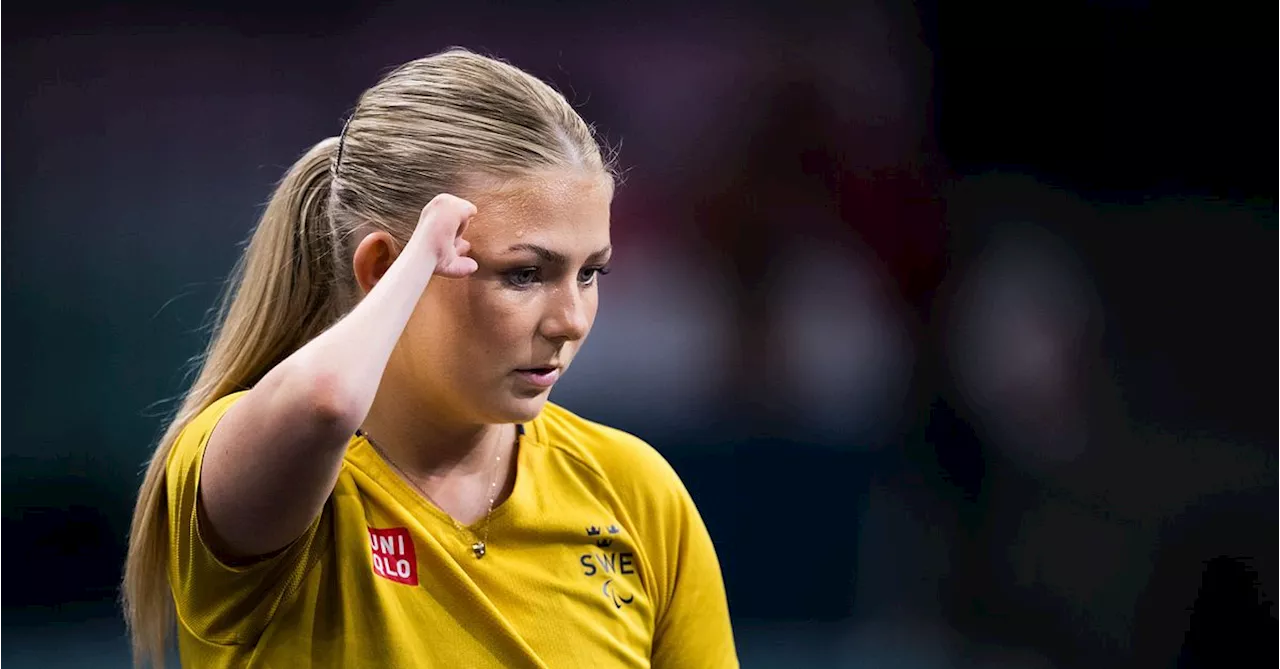 Bordtennis: Anja Händén chanslös i Paralympics-kvartsfinalen