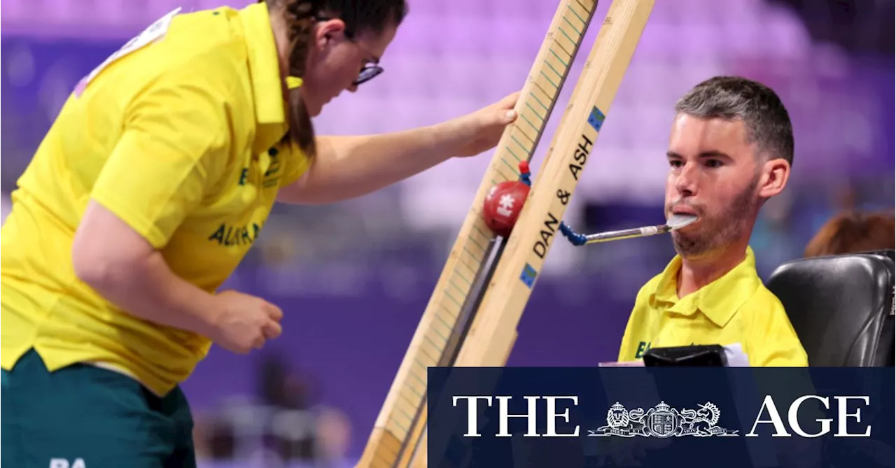 Double silver for Michel and Leeson on historic day for Australian boccia