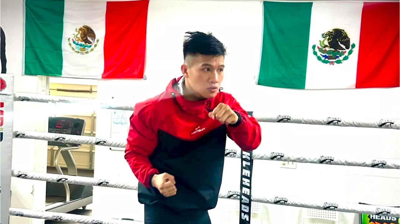 Filipino boxing prospect Carl Jammes Martin battles Mexican in overseas debut