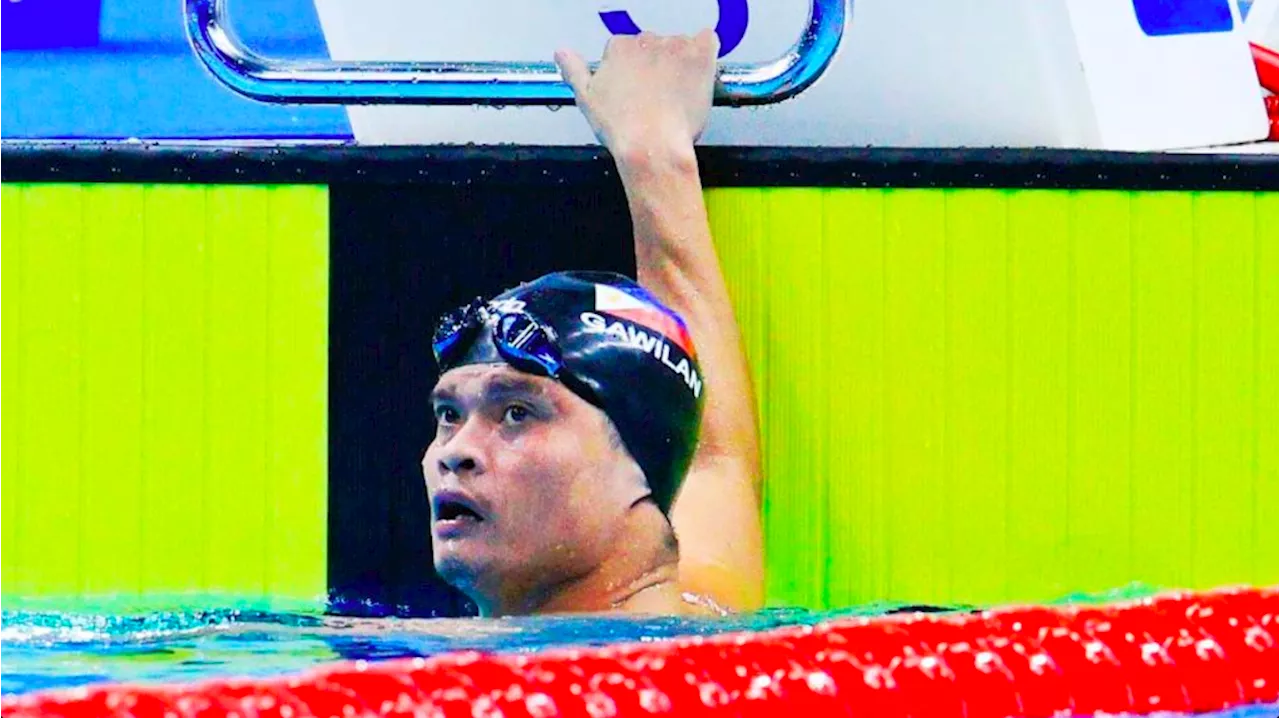 PH para swimmer Gawilan places 6th in Paris 400m freestyle final