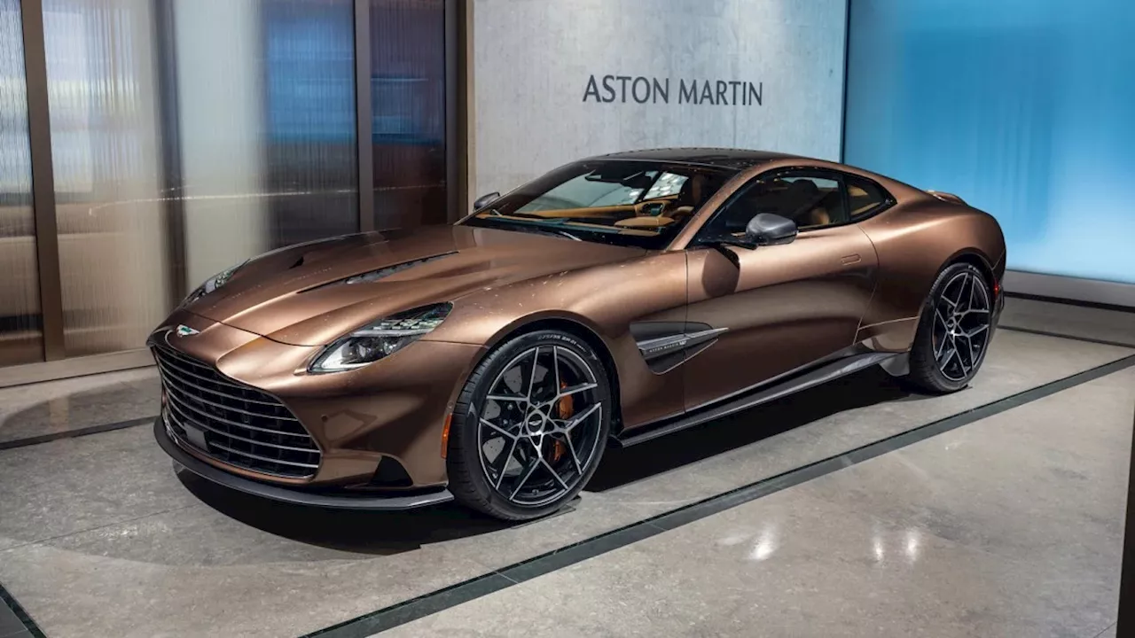 Aston Martin Vanquish takes on Ferrari with 824-hp V12