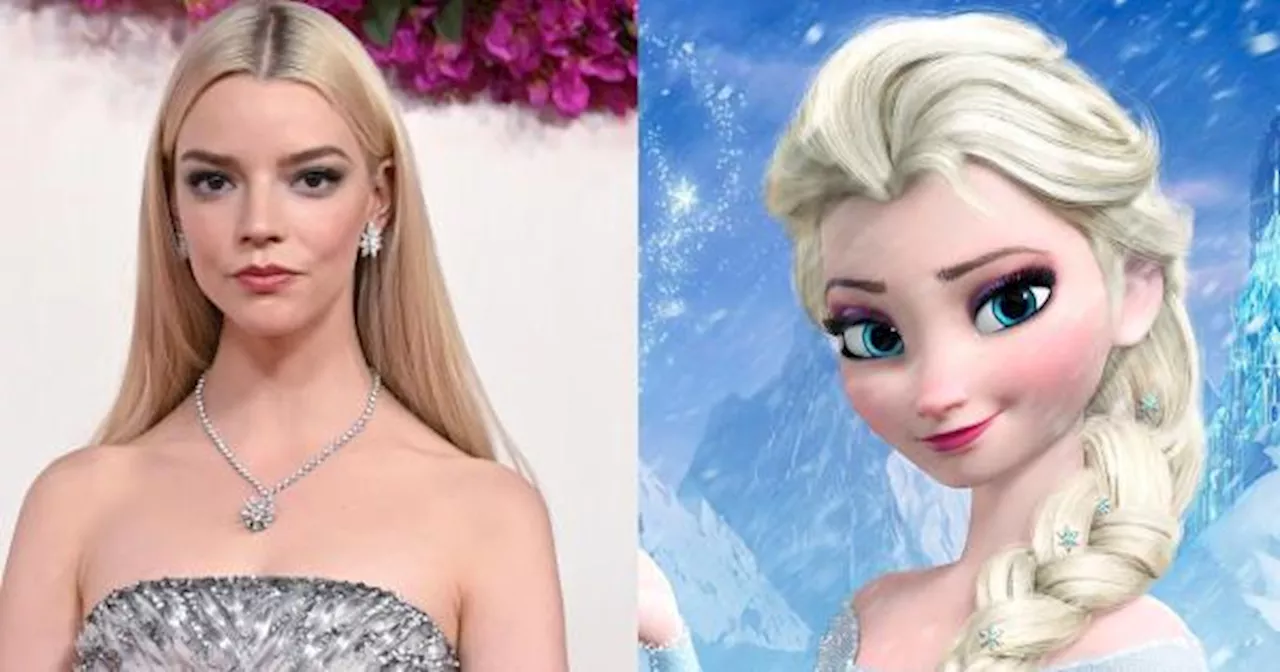 Anya Taylor-Joy revela que le encantaría interpretar a Elsa en una película live-action de 'Frozen'