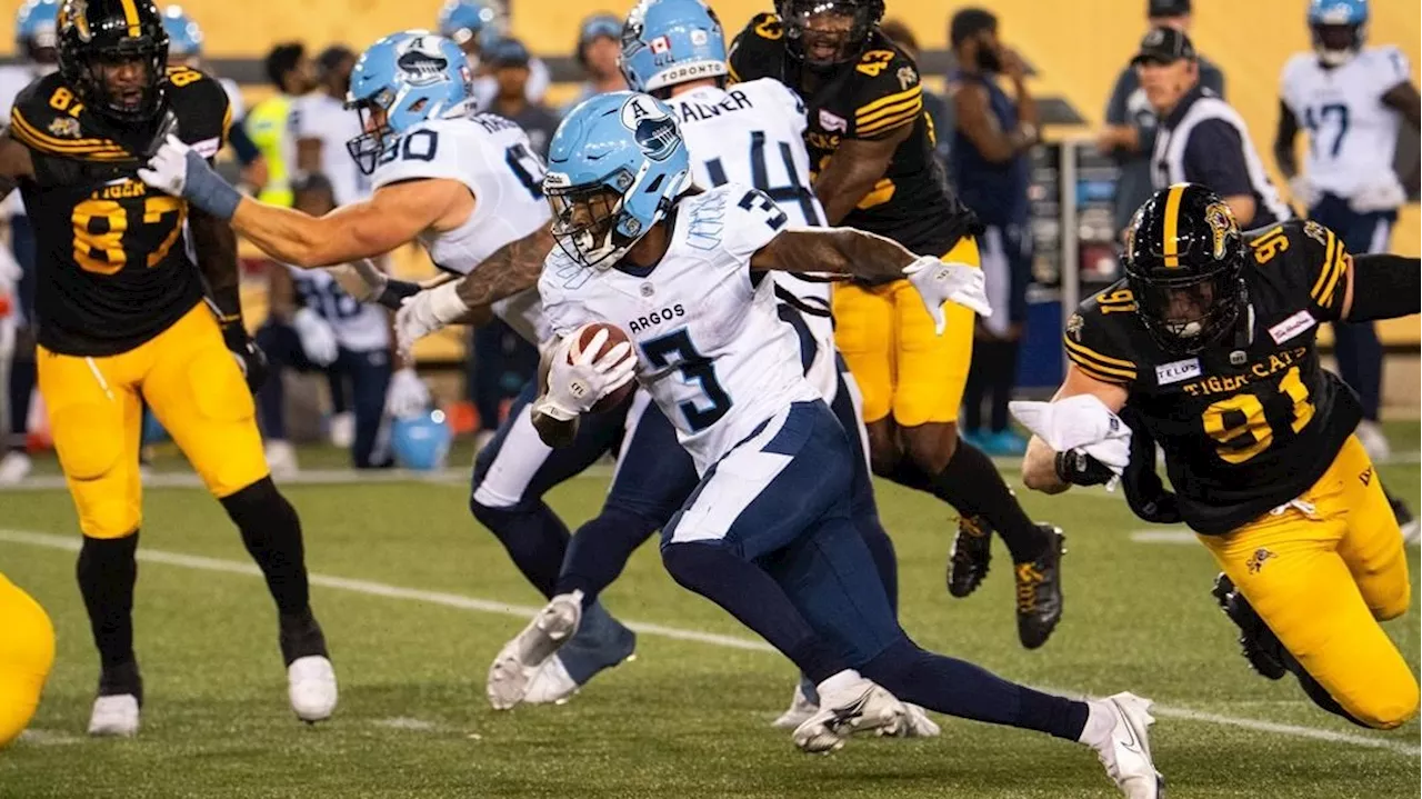 Argonauts chase third straight Labour Day win over Tiger-Cats